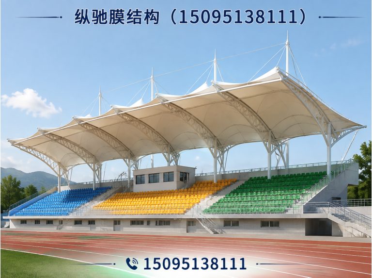 安丘市膜结构车棚展示图